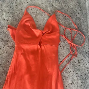 Reverse Stella Orange Midi Dress thumbnail 7