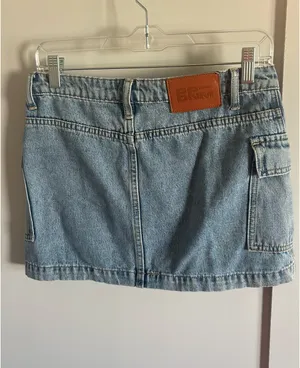 Princess Polly Mini Denim Skirt thumbnail 2