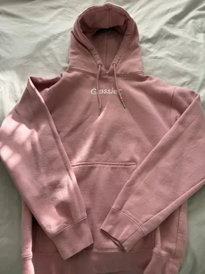 Glossier Pink Hoodie thumbnail 3