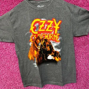 Ozzy Osborne Bark at the Moon Art Oversized Metal Band Tee M thumbnail 3