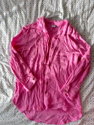 City beach Australia button down Pink Size M thumbnail 1
