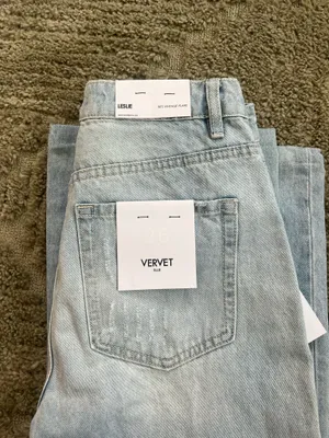 Vervet Vintage 90s Flare Jeans Leslie Blue thumbnail 3