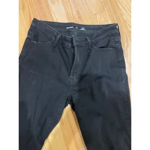 Old navy high rise wow super skinny black wash dark jeans size 10P thumbnail 5