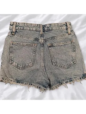 Zara Light Wash Denim Mini Skirt | XS thumbnail 2
