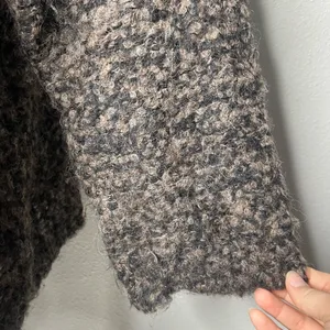 Free People Brown Alpaca Blend Knit Turtleneck She’s All That Tunic Sweater thumbnail 5