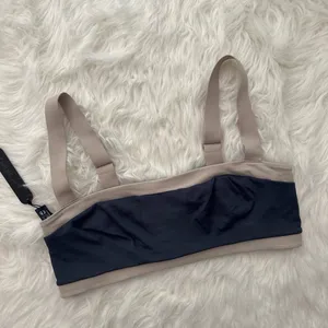 Nike Skims Matte Shine Mix Straight Neck Bra Deep Royal Stone Size Large thumbnail 2