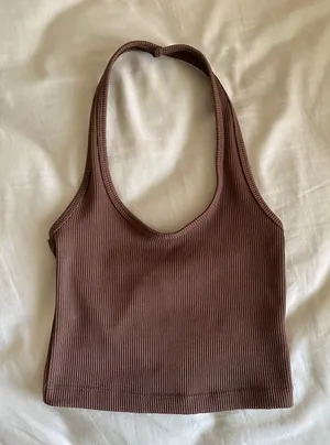 brown halter thumbnail 1