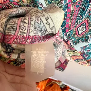 Tommy Hilfiger Dress 2 Multi Paisley Bell Sleeve Sheath Boho Modern Classic thumbnail 6