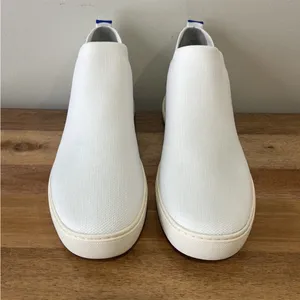 Rothy's | RETIRED Bright White 'The Chelsea' Boot‎ Sneakers | Sz 10 B74 thumbnail 3