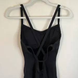 Bombshell Sportswear Sculpt Strappy Open Back Athletic Exercise Jumpsuit Black thumbnail 7