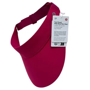 Lululemon Womens Fast Paced Wide Band Running Visor Passionate thumbnail 7