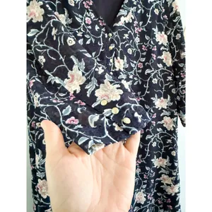 Sézane‎ | Sezane | Robe Aure Floral Mini Dress Navy | Sz 38 / US Sz 6 thumbnail 3
