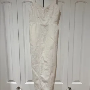 Young Fabulous &‎ Broke White denim Dress small thumbnail 2