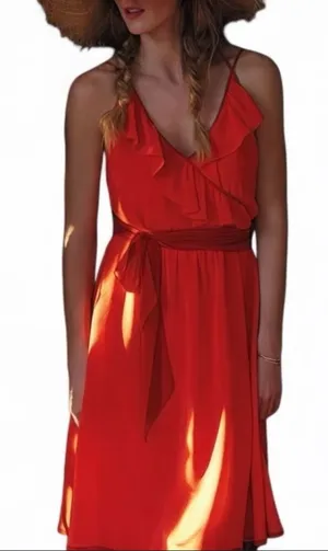 Girls from Savoy Anthropologie silk dress thumbnail 1