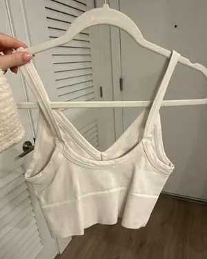 White tank top thumbnail 2