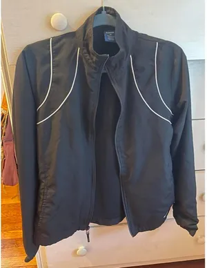 Black Reebok Jacket Zip-Up thumbnail 1