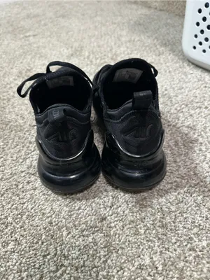 Nike Women's Black Breathable Air Max Athletic Sneakers thumbnail 2