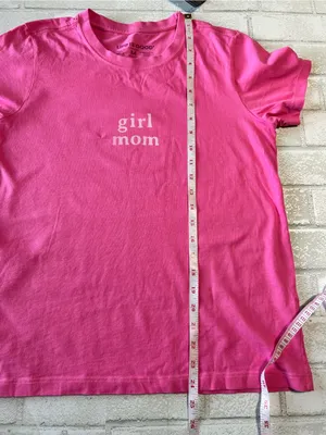 Life Is Good Bright Pink "girl mom" Short Sleeve Tee thumbnail 5