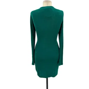 Princess Polly Kylie Mini Dress‎ Forest Green Cut-Out Ruched Bodycon Size US 8 thumbnail 8