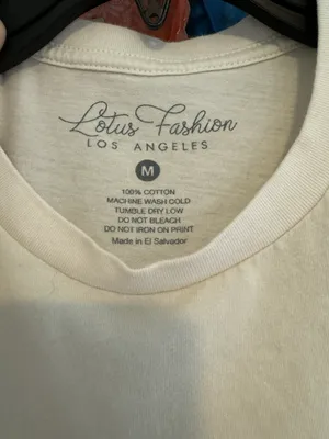 lotus fashion graphic tee thumbnail 2
