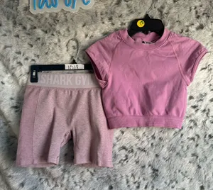 513. Gymshark small set bundle 2pc lavender thumbnail 1