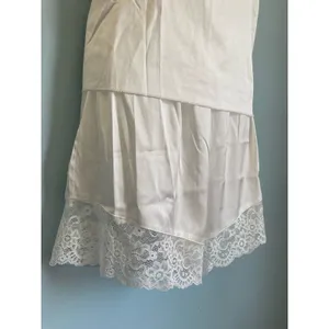 Satin and lace sleep set Allegra K Medium White Romantic Whimsical thumbnail 5