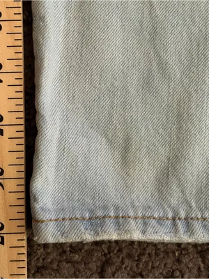 Madewell The perfect vintage Jean Sz 26 high rise light wash Straight-Leg Jeans thumbnail 8
