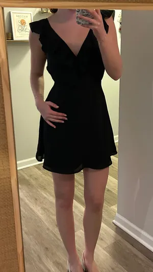 Lulus Black Mini Dress thumbnail 6