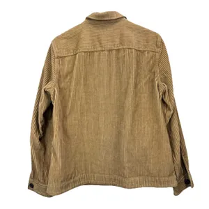 LL Bean Wide Wale Corduroy Button Up Cotton Shirt Jacket Size‎ MEDIUM Pockets thumbnail 8