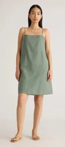 Quince Linen Spaghetti Strap Mini Dress thumbnail 1