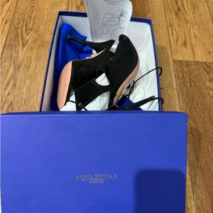 Aquazzura suede sexy thing heels size 39.5 thumbnail 6