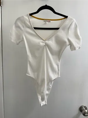 GB white bodysuit size small thumbnail 1