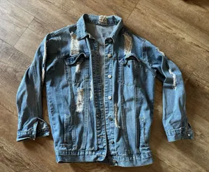 Old Navy Ripped denim jacket thumbnail 1