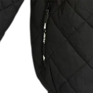 Mens Puffer Coat Jacket Size XLarge Fits Like Large Hooded Full Zip Lined Winter thumbnail 4