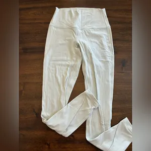 Lululemon Align Leggings Pant 25" Women’s 6 Ocean Air Light Blue Double Lined thumbnail 2