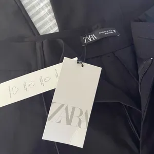 Black ZARA Dress Pants Wide-Leg thumbnail 3