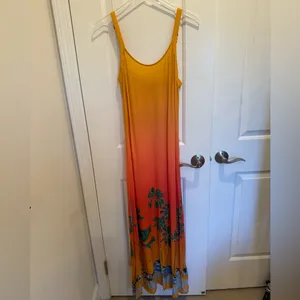MAAJI Lucille Maxi Dress in Sunset Ombre Medium Resort Wear‎ Vacation Cover Up thumbnail 3