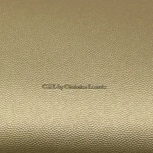 CXL by Christian Lacroix Paris Caviar Clutch Gold Metallic Minimal Glam‎ Chic thumbnail 4
