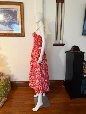 NWT free people sweet nothings midi dress M thumbnail 2