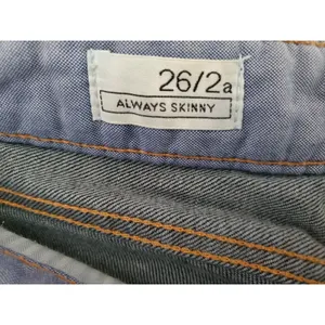 Gap Jeans Women 26 Always Skinny Low Waist Denim Pants EUC Dark Wash 2K 1969 EUC thumbnail 3