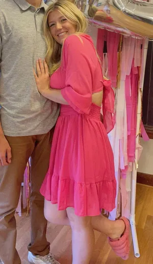 Pink Mini Dress Size M thumbnail 3