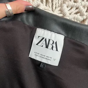 Zara Faux Leather Corset Top thumbnail 4