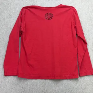 Vintage Harley-Davidson Shirt Women M Red Biker Americana Y2K Grunge Moto Travel thumbnail 2