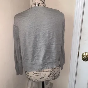 J.Crew Gray Cardigan thumbnail 3