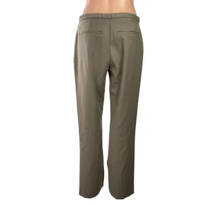 Abercrombie & Fitch Women's Taupe Gray High Rise Wide Leg Trousers Pants Size 28 thumbnail 3