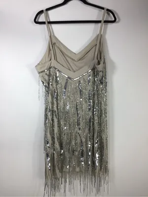 Nasty Gal Beaded Tassel Slip Mini Dress thumbnail 11