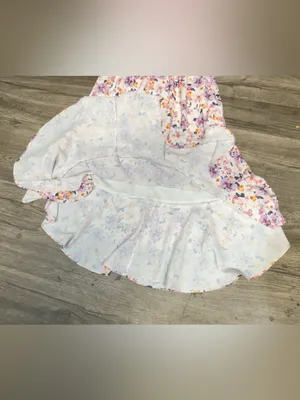 GRACE KARIN Floral Smocked Ruffle Maxi Dress Size S thumbnail 7