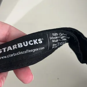 Starbucks Crew Member Black Visor thumbnail 3