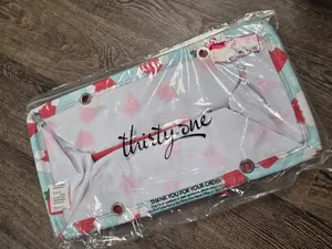 Thirty One Medium Utility Tote Hats Off Holiday Retired Color Christmas NEW BAG thumbnail 1