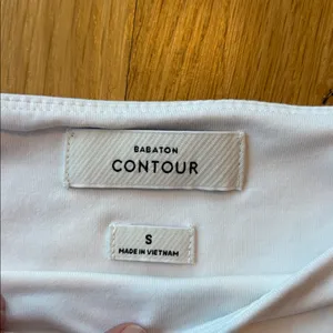 Babaton Square Neck Bodysuit White Stretch Minimalist Size Small thumbnail 6